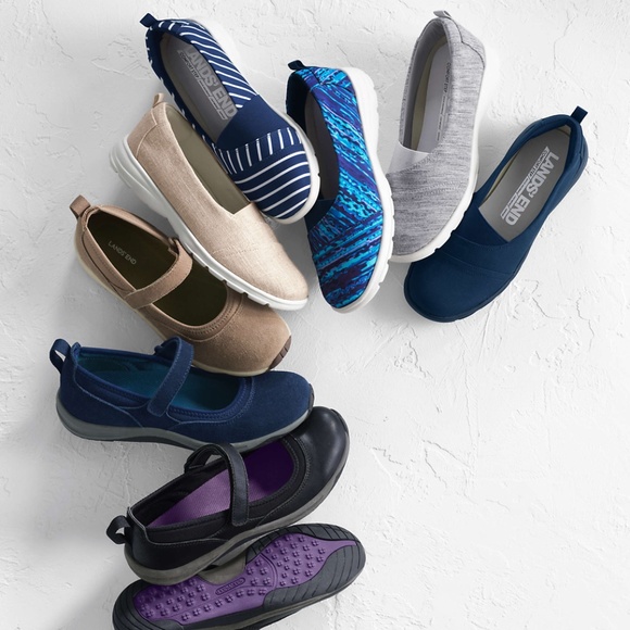 Land’s End Gatas Comfort Slip On Shoe 8D (Wide) - Picture 2 of 3